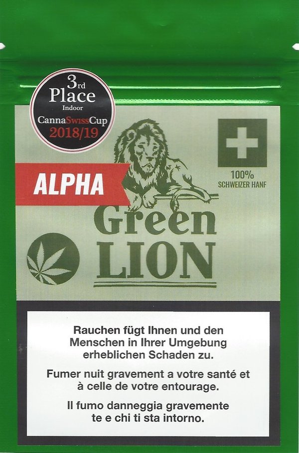 Green Lion Alpha Indoor 3.1 Gramm