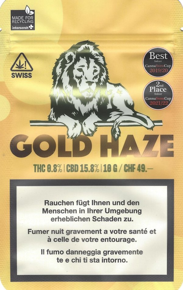 Green Lion Gold Haze Indoor 10 Gramm